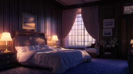 Room interior for unwinding