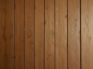 Naklejka premium Realistic light wooden surface background with diagonal shadows from window blinds, warm natural light, minimal Japanese-style aesthetic, high-definition texture 