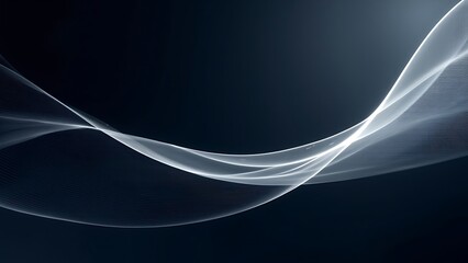 abstract blue wave