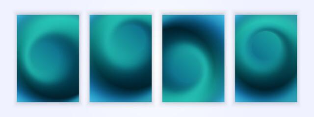 Smooth teal and blue gradient with soft circular depth, perfect for modern and minimal designs.