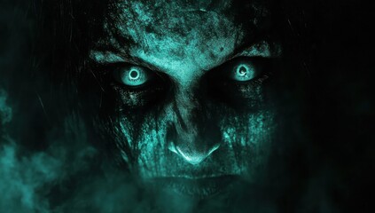 Ghastly Specter: A Chilling Portrait of a Spectral Entity