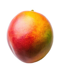 Obraz premium A single ripe mango fruit isolated on transparent background