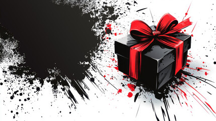 Vibrant creative gift box