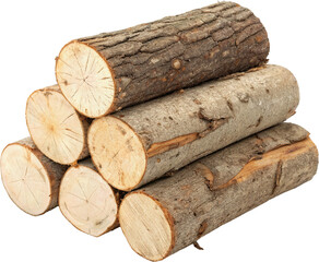 Logs Arranged Neatly
