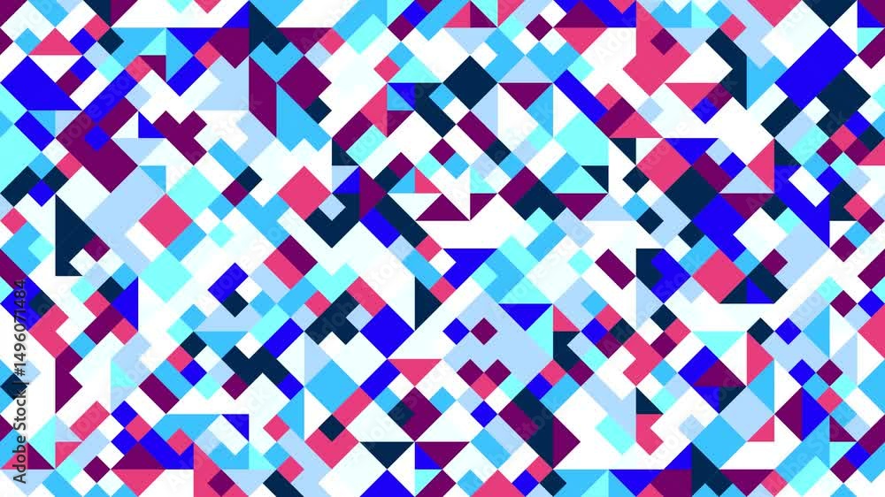 Poster seamless colorful diagonal geometric pattern background