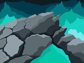 Minimalist abstract vector background