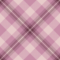 Elegant pink brown plaid pattern background. Versatile for textile design, fashion, backgrounds, or adding a classic touch. Use it for warmth and comfort.