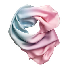 Elegant Cooling Wrap with a Smooth Luxurious Fabric Isolated on Transparent Background
