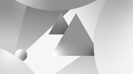 238D Shapes floating in space.