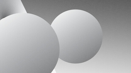 338D Shapes floating in space.