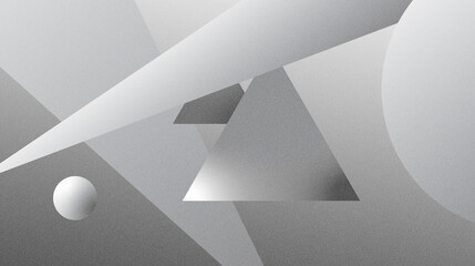 398D Shapes floating in space.