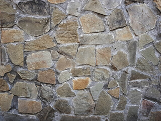 Stone wall texture background.