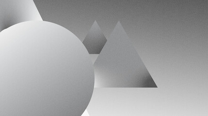 422D Shapes floating in space.