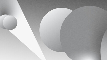 449D Shapes floating in space.