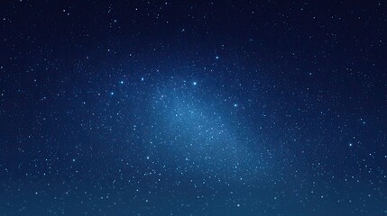 Obraz premium minimalistic clean image of open night sky with stars emphasizing vastness and mystery offers ample copy space
