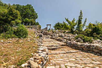 Kaunos is an ancient city located in the Caria region of Ancient Anatolia. It is located within the borders of Candır Neighborhood of Koycegiz district of Mugla.