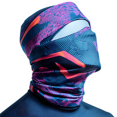 Sport Inspired Cooling Bandana with a Breathable Hi Isolated on Transparent Background