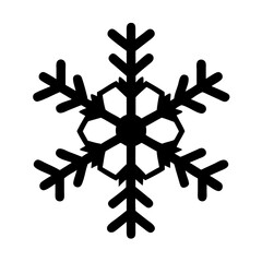 Snowflake winter christmas season holiday ice crystal frost snow vector graphic design element