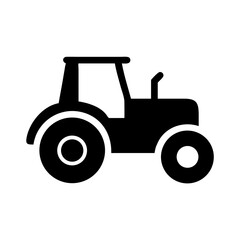 Tractor vector image for agricultural machinery farm equipment and farming vehicle design needs