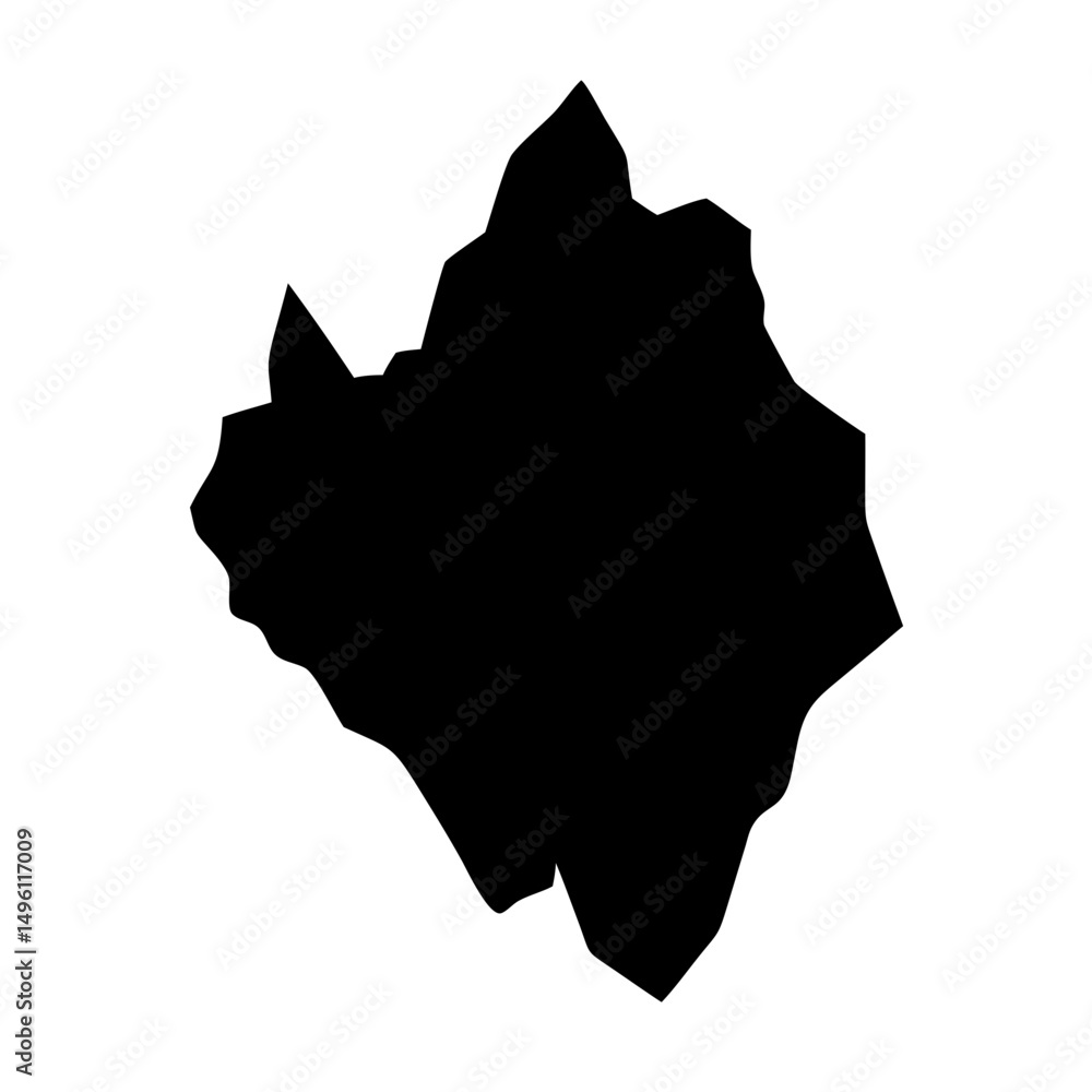 Poster abstract black shape vector design element for graphic design and creative projects resource asset