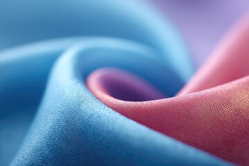 close-up of traditional korean hanbok fabric with subtle patterns