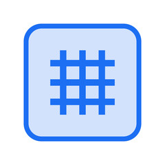 Obraz premium Grid 4x4 Outlined