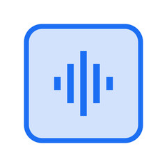 Graphic Equalizer Outlined