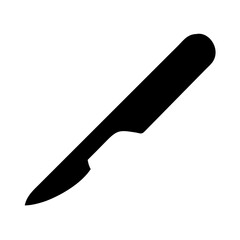Surgical scalpel vector illustration for medical equipment and healthcare professionals needs today