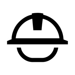 Construction hard hat vector icon safety helmet engineer builder worker equipment head protection 90