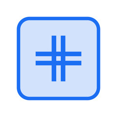 Obraz premium Grid Golden Ratio Outlined