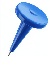 3D Background Material Pushpin Blue