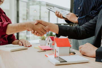 Real Estate Deal Handshake Agreement