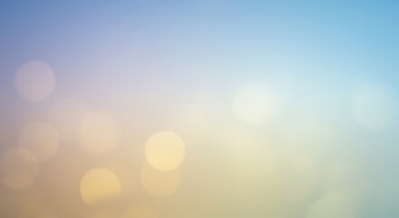 Blurred bokeh-style abstract background using lavender, lemon yellow, and sky blue, creating a peaceful, soft-focus visual with a minimalist and calm aesthetic for modern and elegant design use.