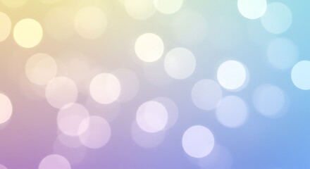 Blurred bokeh-style abstract background using lavender, lemon yellow, and sky blue, creating a peaceful, soft-focus visual with a minimalist and calm aesthetic for modern and elegant design use.