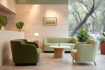 cozy living space featuring artistic corner with unique sculptures and paintings ultrabright colors and natural