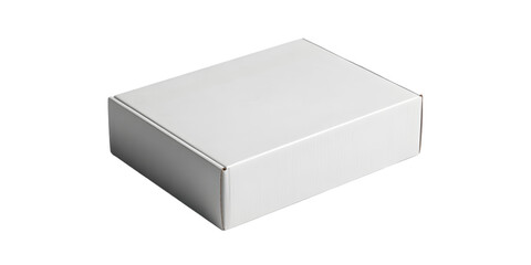 Fototapeta premium Minimalist White Rectangular Product Box 