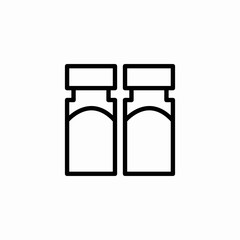 salt pepper icon sign vector