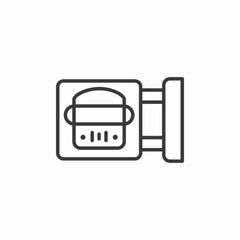 Fototapeta premium video camera recording icon sign vector