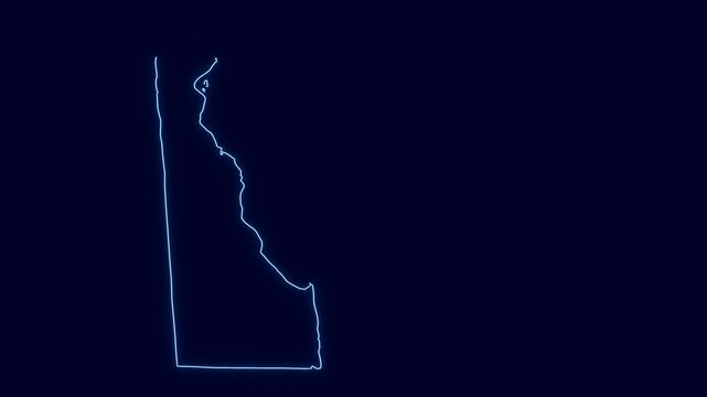 National Delaware Day Animation 4k