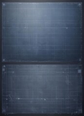 Blueprint photo effect template with grid  Digital design, photo editing mockup , grid, illustration