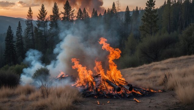 416 Forest Fire north of Fire