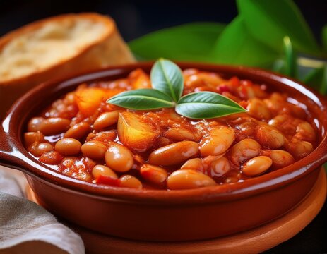 Prebranac &ndash; Serbischer Bohneneintopf mit Zwiebeln