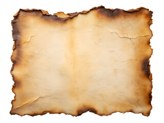 Fototapeta premium old paper isolated on white background. PNG Transparent file type with high definition quality And vibrant color grading Available.