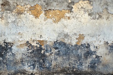 Obraz premium Textured Weathered Wall Background Grey Brown White