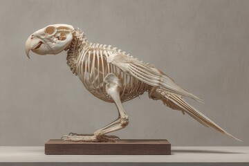 Parrot Skeleton Display.