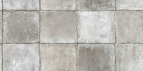 Naklejka premium aged cement pattern and vintage brick backdrop - Seamless , pattern , background , tile
