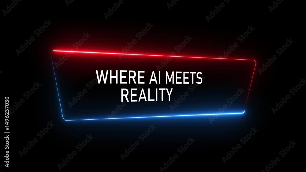 Poster where ai meets reality – merging artificial intelligence with the real world