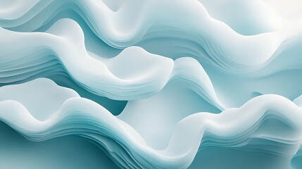 Floating cloud shapes creating a soft textured pattern