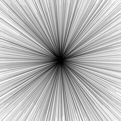 Obraz premium Manga lines art with thin symmetrical strokes in seamless pattern for clean graphic backgrounds