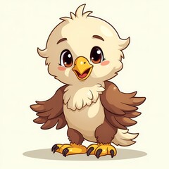 Cartoon Eagle Chick
